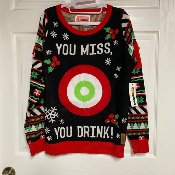 New Tipsyelves Ugly Sweater Size Medium - Picture 1 of 6